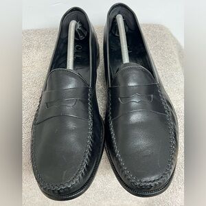 Cole Han Men’s Black Leather Loafers Size 12 M